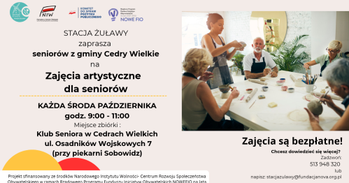 Zajęcia artystyczne dla seniorów